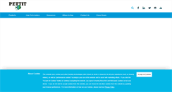Desktop Screenshot of pettitpaint.com
