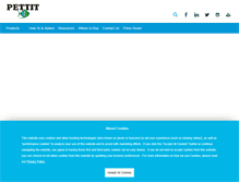 Tablet Screenshot of pettitpaint.com